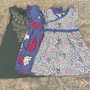 Set of 3 Tea Collection Dresses Size 2